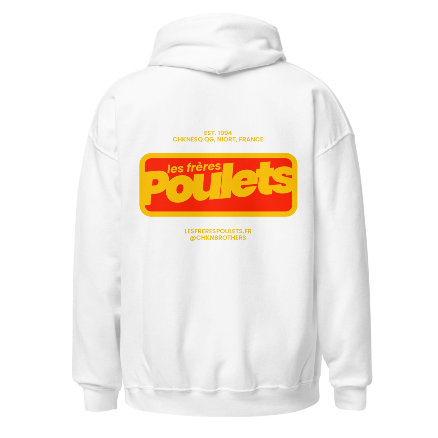 Hoodie Les Frères Poulets dos